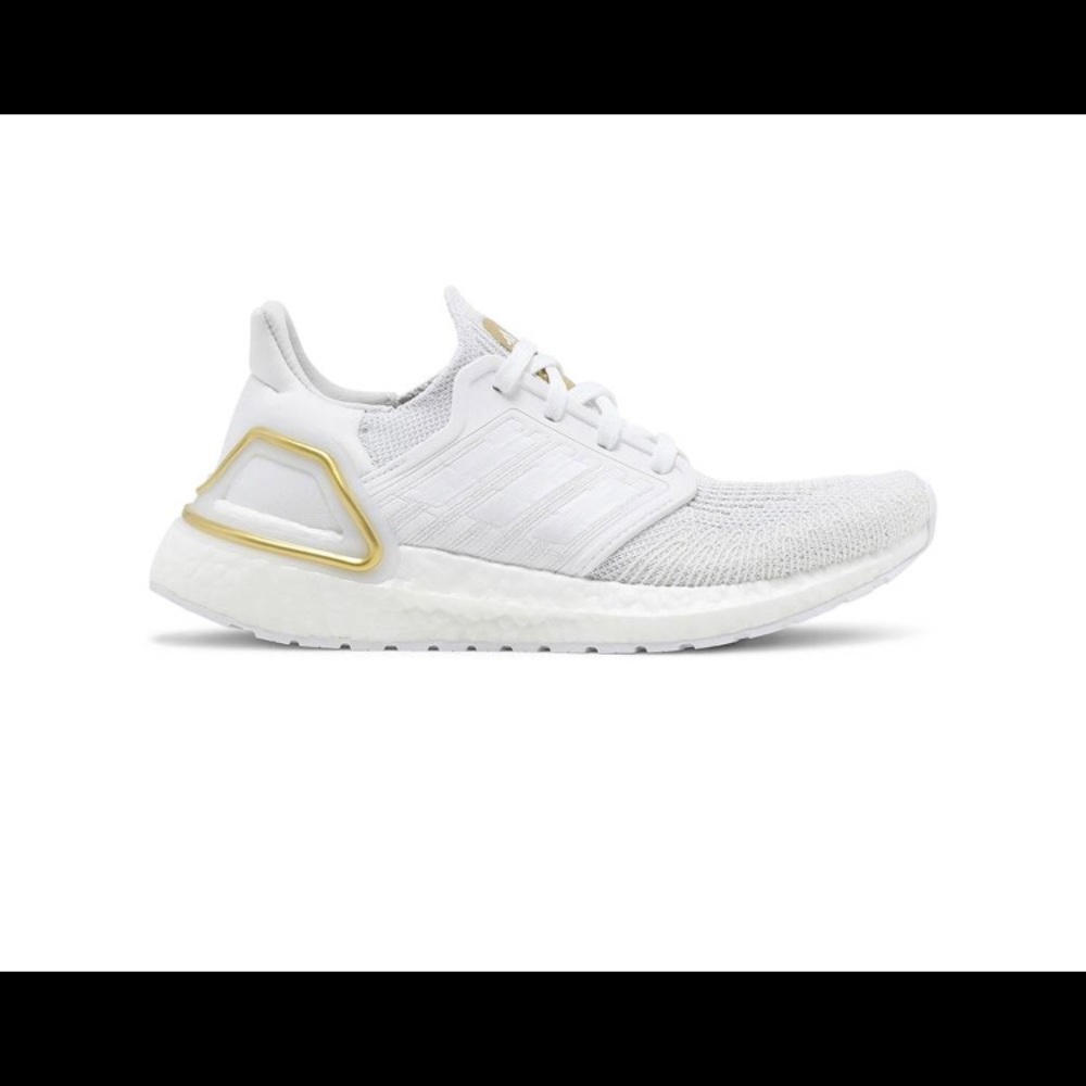 Adidas Women’s Ultraboost 20- White & Gold